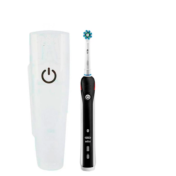Зубная щетка Oral-B D601 Pro4 5000 Bluetooth Light Black + футляр ЕС