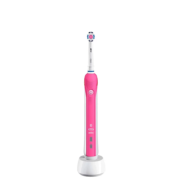 Зубная щетка Oral-B D601 Smart 4 Design Edition PRO Pink с Bluetooth