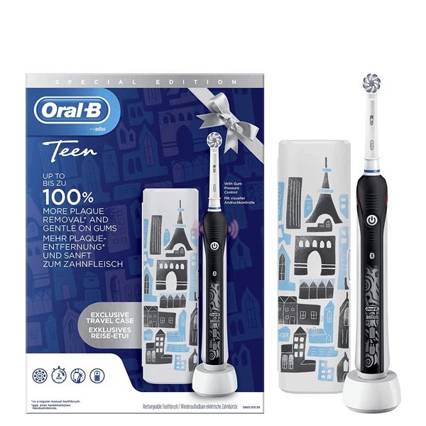 Зубная щетка Oral-B D601 Teenager Black Special Edition