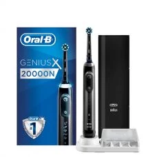 Зубная щетка Oral-B D706 Genius X 20000N Black с искусственным интеллектом ЕС