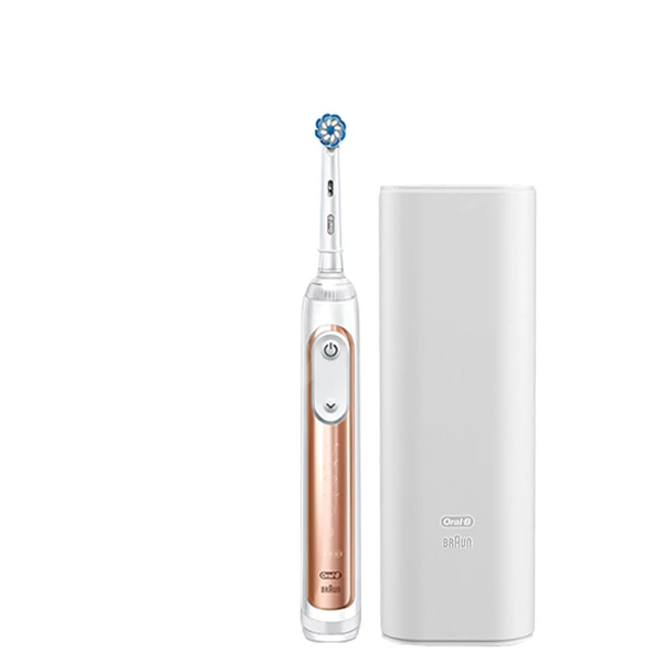 Зубная щетка Oral-B Genius 10000N Gold Rose Med Pack Test + футляр ЕС