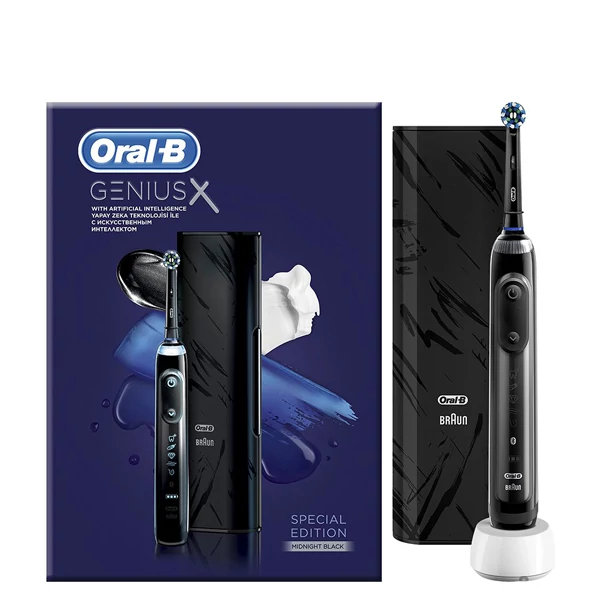 Зубная щетка Oral-B D706.513.6X Genius X Special Edition Midnight Black ЕС