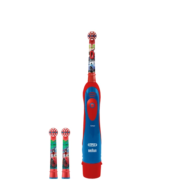 Зубная щетка Oral-B DB4.510.К «Тачки» на батарейках детская + 2 нас. ЕС