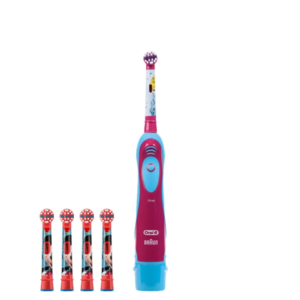 Зубная щетка Oral-B DB4.510.К Принцесса на батарейках детская + 4 нас. Микки ЕС