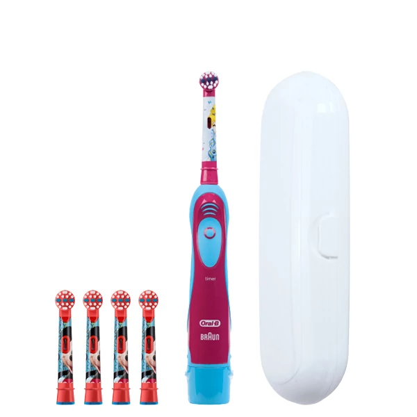 Зубная щетка Oral-B DB4.510.К Принцесса на батарейках детская + 4 нас. Микки с футляром ЕС