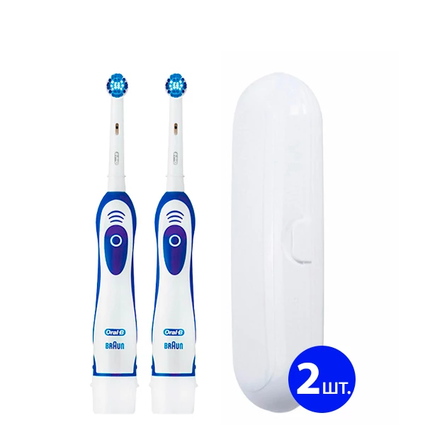 2 Pro-Expert DB4.010 и 2 футляра Семейный набор зубные щетки Oral-B