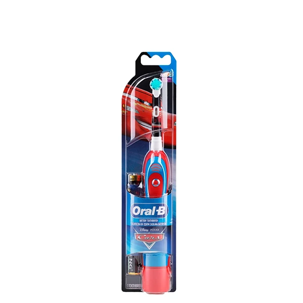 Зубная щетка Oral-B DB4.510.К Extra Soft «Тачки» на батарейках детская ЕС