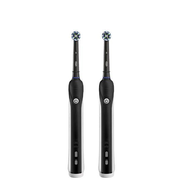 Зубная щетка Oral-B Family Pack 750 Black + Black