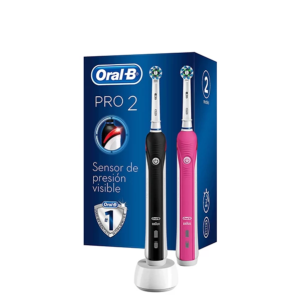 Зубные щетки Oral-B Family Pack D501 PRO 2 2950N Black and Pink ЕС