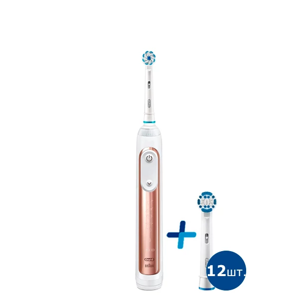 Зубная щетка Oral-B Genius 10000N Women - light Gold Rose 13 шт. ЕС