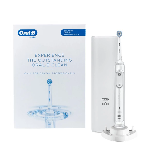 Электрическая зубная щетка Oral-B Genius X 20000N White с футляром (1 нас.)