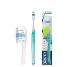 Зубная щетка Oral-B Indicator 1-2-3 Medium Green (40 мм.)