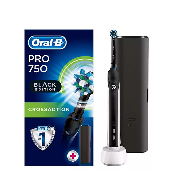 Зубная щетка Oral-B D16.513.1UX PRO 750 CA BLACK EDITION