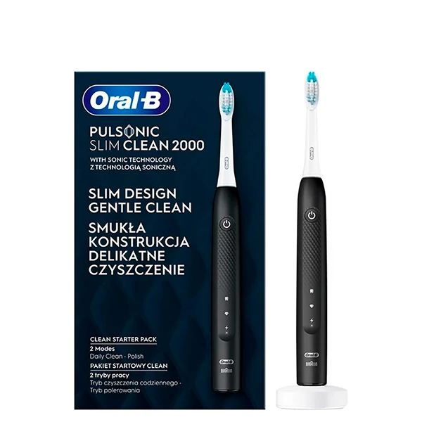 Зубная щетка Oral-B Pulsonic S111.513.2 Slim Clean 2000 Black