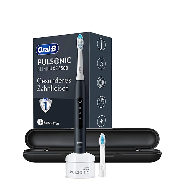 Звуковая зубная щетка Oral-B Pulsonic Slim Luxe 4500 Black