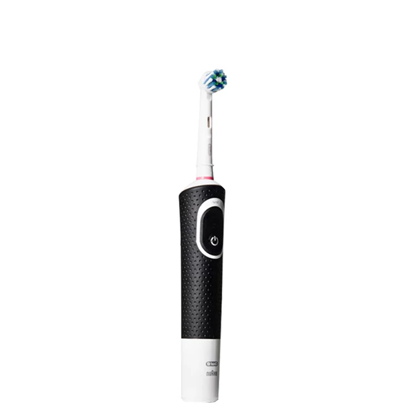 Зубная щетка Oral-B Vitality 100 Cross Action Black подставка рожок + футляр белый ЕС