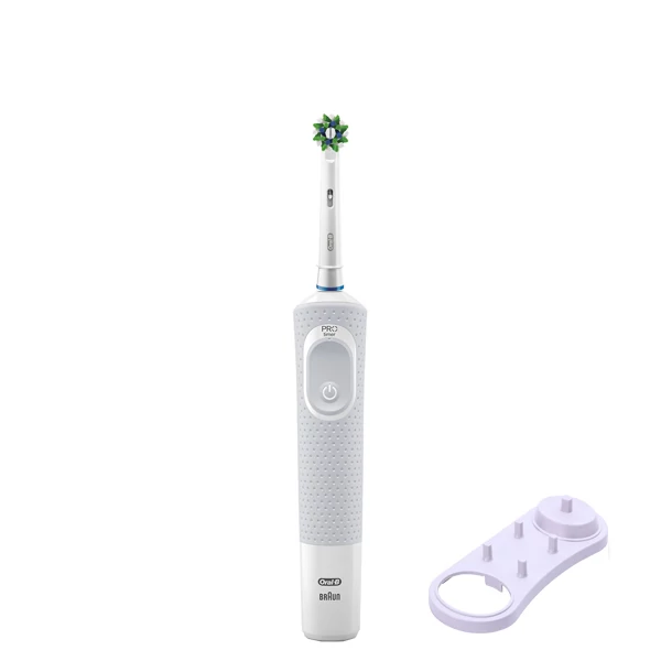 Электрическая зубная щетка Oral-B Vitality 100 Cross Action CleanMaximiser White + Подставка