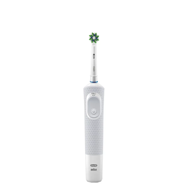 Электрическая зубная щетка Oral-B Vitality 100 Cross Action CleanMaximiser White 2 нас. + Подставка рожок ЕС