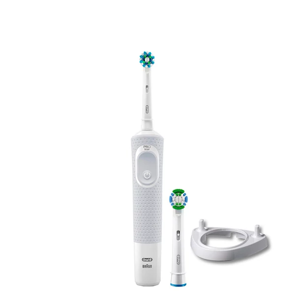 Зубная щетка Oral-B Vitality 100 Cross Action White 2 нас. + подставка рожок ЕС