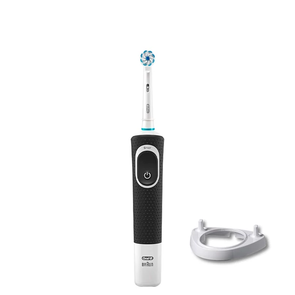 Зубная щетка Oral-B D100 Junior 6+ Black + подставка рожок ЕС