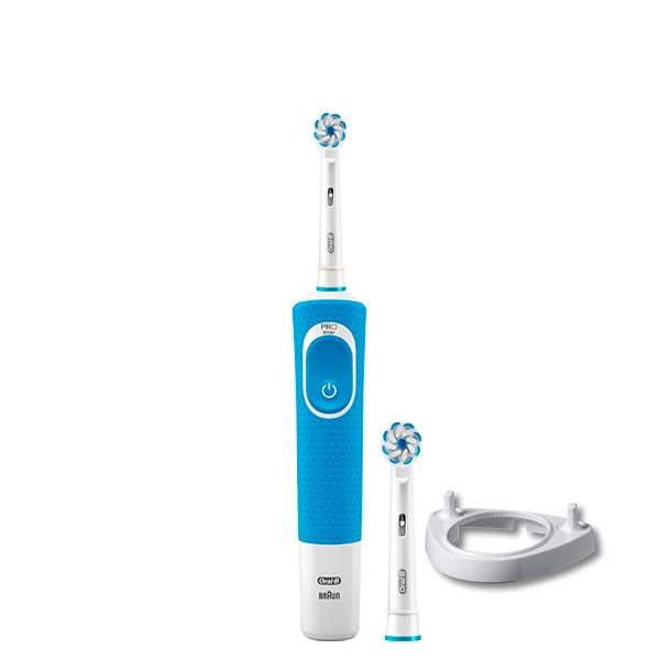 Зубная щетка Oral-B D100 Junior 6+ Blue 2 насадки + подставка ЕС