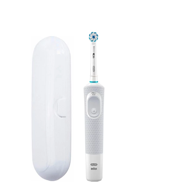 Зубная щетка Oral-B Vitality 100 Junior 6+ White + футляр белый ЕС