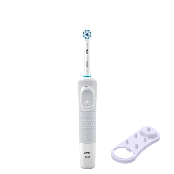 Зубная щетка Oral-B D100 Junior 6+ White + подставка