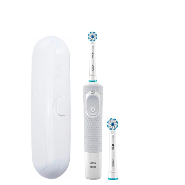 Зубная щетка Oral-B Vitality 100 Junior 6+ White 2 насадки + футляр