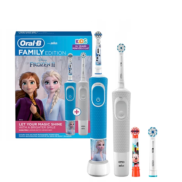 Зубные щетки Oral-B Vitality D100 Kids &quot;Холодное сердце&quot; Family Edition (4 нас.)