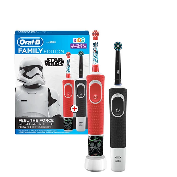Зубные щетки Oral-B Vitality D100 Kids &quot;Звездные войны&quot; Family Pack