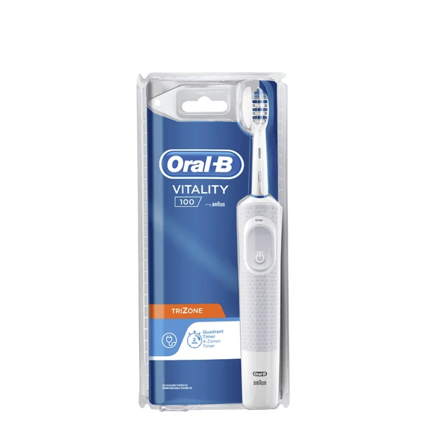 Зубная щетка Oral-B Vitality D100 White PRO TriZone
