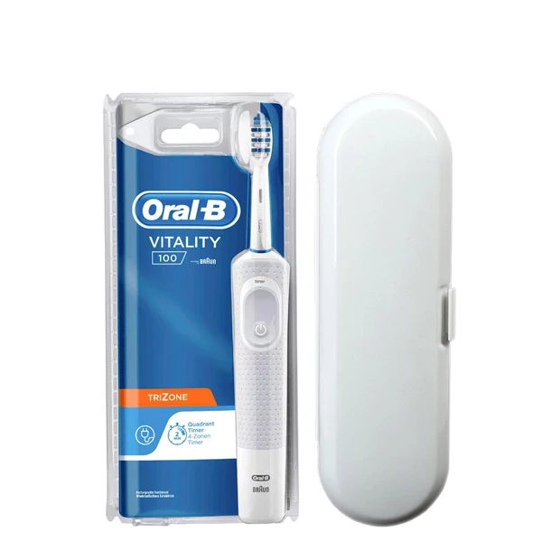 Зубная щетка Oral-B Vitality D100 PRO TriZone с футляром