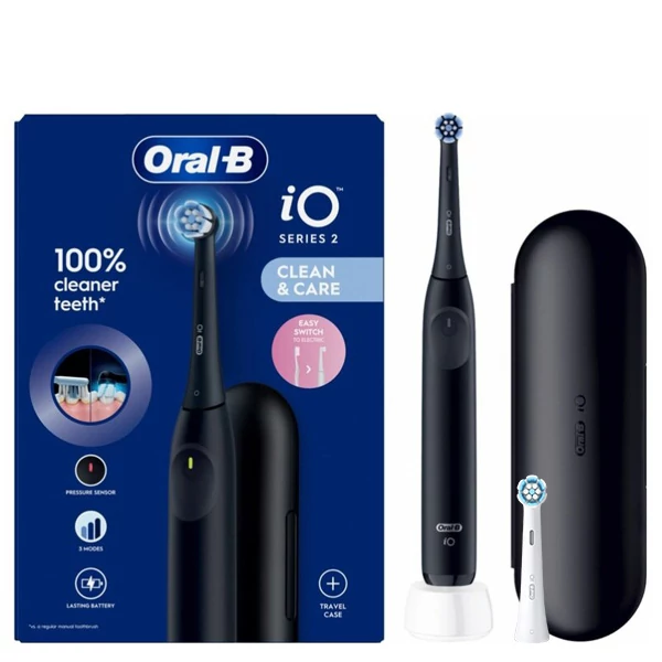 Электрическая зубная щетка Oral-B iO 2 Travel Case Black (2 нас.)