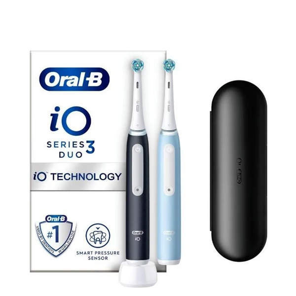 Электрические зубные щетки Oral-B iO 3 Family Pack Matte Black + Blue ЕС