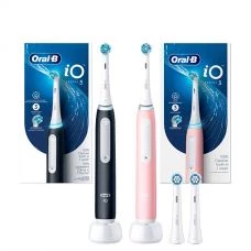 Электрические зубные щетки Oral-B iO 3 Family Pack Matte Black + Blush Pink (4 нас.) ЕС