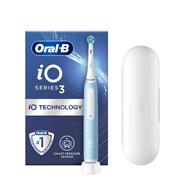 Электрическая зубная щетка Oral-B iO 3 Travel Case Ice Blue