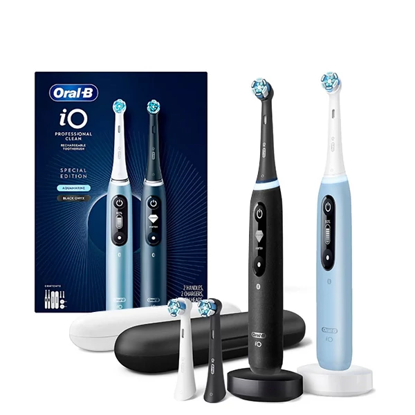 Электрическая зубная щетка Oral-B iO 7 (M9d.4M5.3B) Special Edition Family Pack