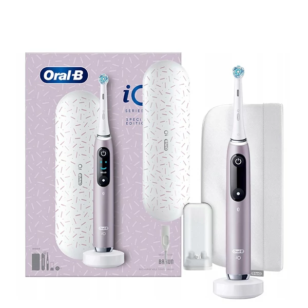 Электрическая зубная щетка Oral-B iO 9 Special Edition Case Rose Quartz