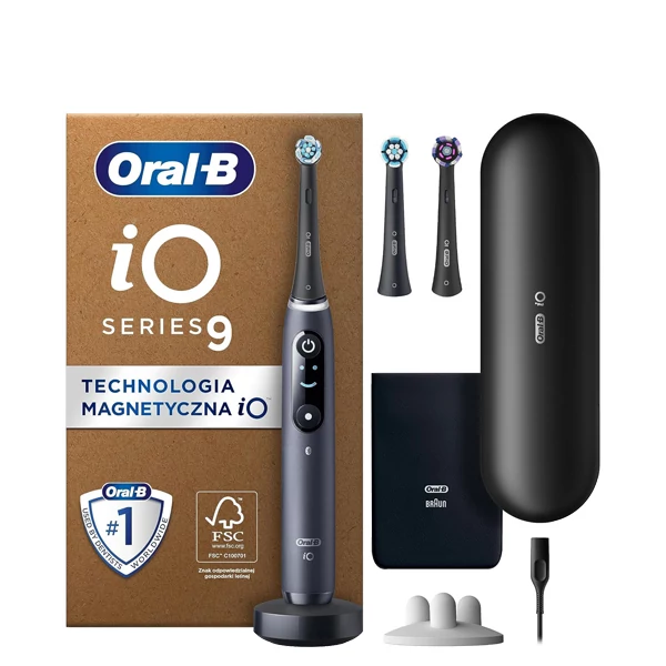 Электрическая зубная щетка Oral-B iO 9 Special Pack Black Onyx ЕС