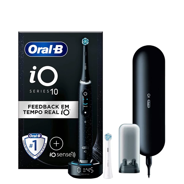 Зубная щетка Oral-B iO 10 (iOM10.1B4.2AD) Cosmic Black (2 нас.)