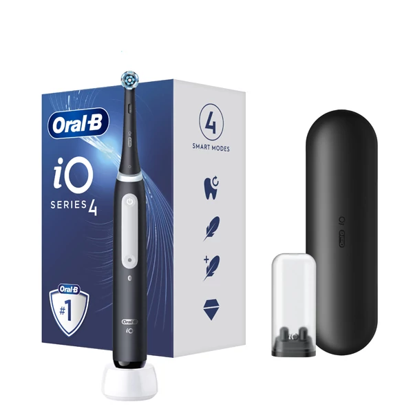 Зубная щетка Oral-B iO 4 (iOG4.1B6.2DK) Matt Black (3 нас.) ЕС