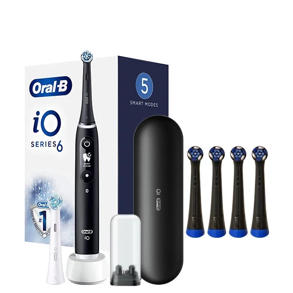 Зубная щетка Oral-B iO 6 (iOM6.1B6.3DK) Black (2 нас.)