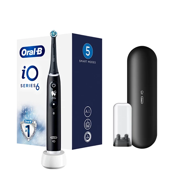 Зубная щетка Oral-B iO 6 (iOM6.1B6.3DK) Black ЕС
