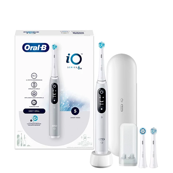 Зубная щетка Oral-B iO 6N Grey Opal (3 нас.)