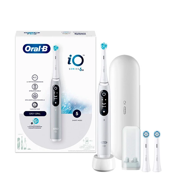 Зубная щетка Oral-B iO 6N Grey Opal (3 нас.) ЕС