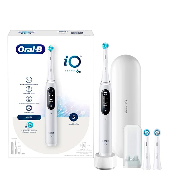 Электрическая зубная щетка Oral-B iO 6N White (3 нас.) ЕС