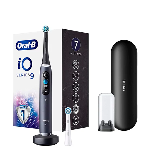 Электрическая зубная щетка Oral-B iO 9 Black Onyx (2 нас.) ЕС