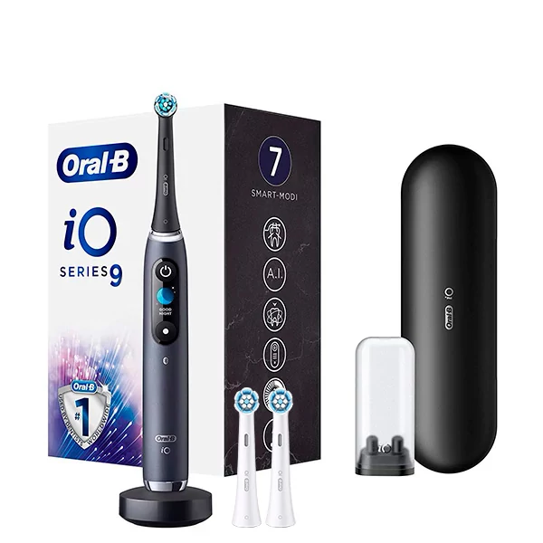 Электрическая зубная щетка Oral-B iO 9 Black Onyx (3 нас.) ЕС
