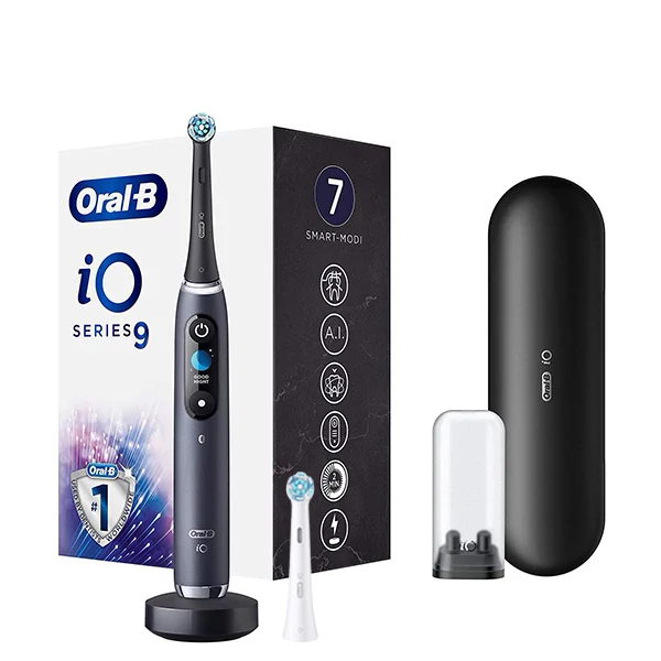 Электрическая зубная щетка Oral-B iO 9 Black Onyx (2 нас.)