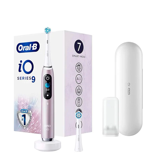 Электрическая зубная щетка Oral-B iO 9 Rose Quartz (2 нас.) ЕС